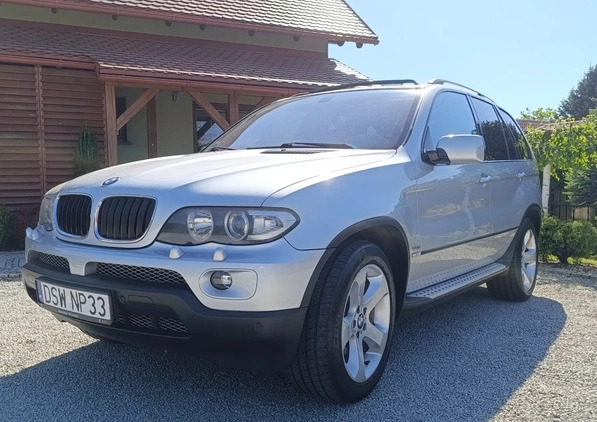 BMW X5 cena 36900 przebieg: 245145, rok produkcji 2005 z Brzeszcze małe 466